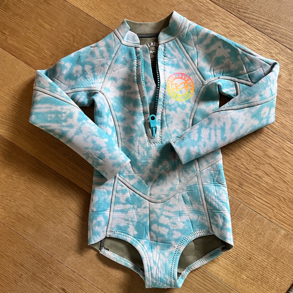 Billabong Girls Toddler kids 4T wetsuit